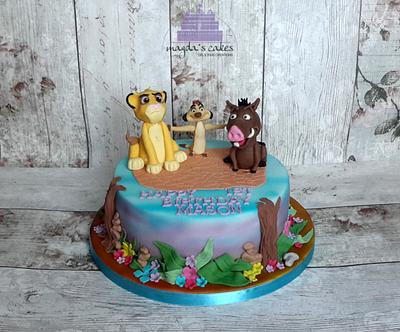 Simon, Timon and Pumbaa - Cake by Magda's Cakes (Magda Pietkiewicz)