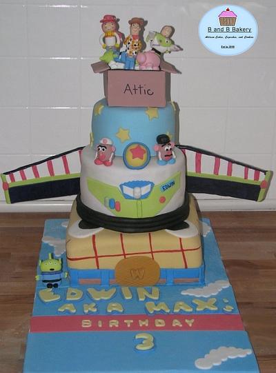 Toy Story Toys in the Attic - Cake by CakeLuv