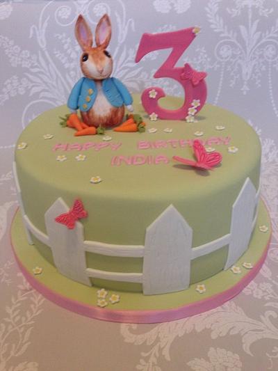 Peter Rabbit Birthday Cake - Cake by QueenOfCakes(WALES)