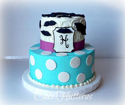 A Mustache Cake for a 12th Birthday - Cake by Donna Tokazowski- Cake Hatteras, Martinsburg WV