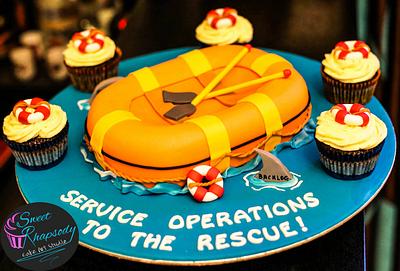 Service Ops to the rescue! - Cake by Sweet Rhapsody Cake Art Studio