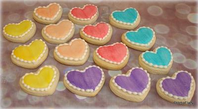 Valentine cookie set #2 - Cake by Sweet Dreams by Heba 