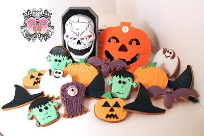 Halloween cookies - Cake by Jillybean Cake Couture