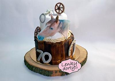 70. Birthday - Cake by Lenkydorty