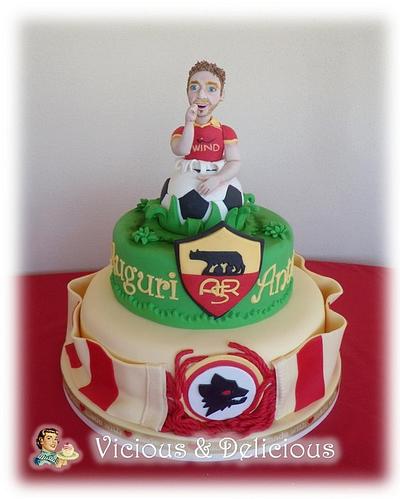 Totti cake - Cake by Sara Solimes Party solutions