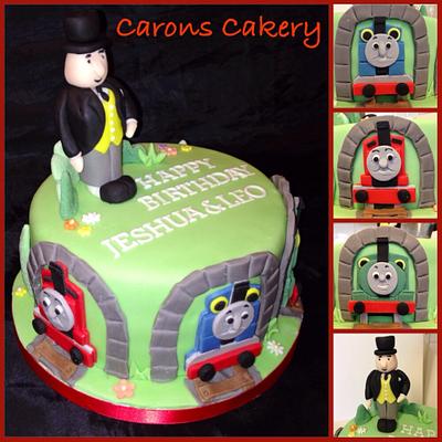 Thomas the Tank Engine - Cake by Caron Eveleigh