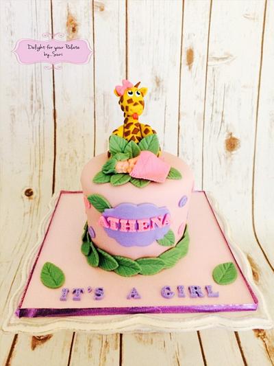 Safari Baby shower  - Cake by Delight for your Palate by Suri