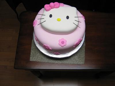 Hello Kitty - Cake by cindy Zimmerman