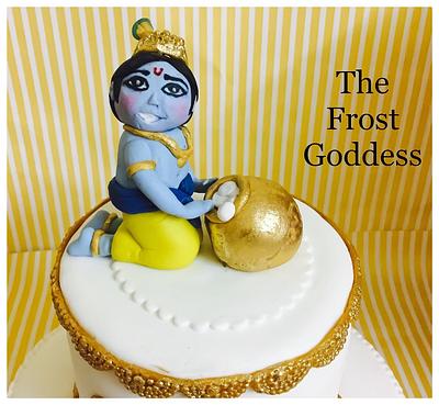 Krishna cake - Cake by thefrostgoddess