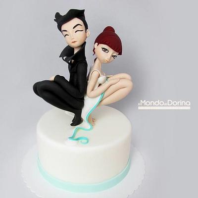 Fairy & Wolf Happily Ever After! - Cake by IlMondodiDorina