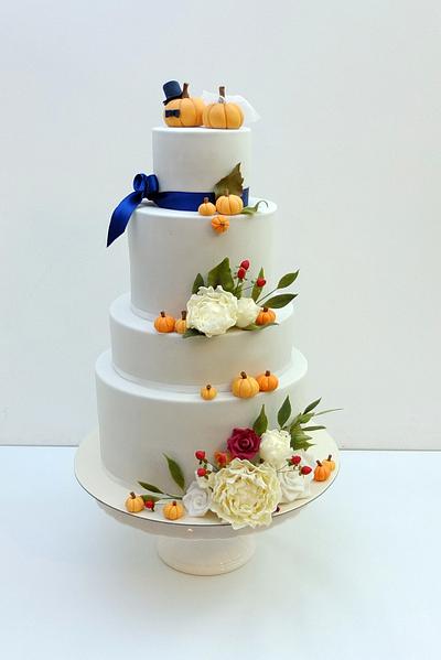 Autumn wedding cake - Cake by SWEET architect