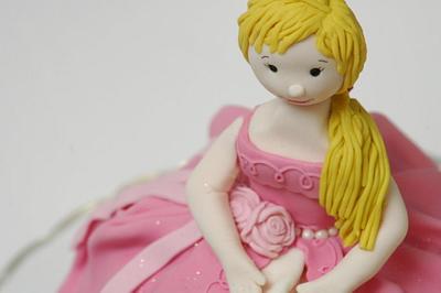 Princess Dress Birthday Cake - Cake by Deema