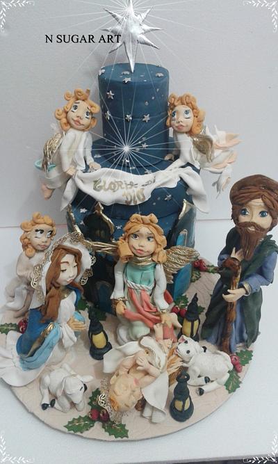 Holy Night Cake - Cake by N SUGAR ART