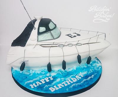 EJ's boat - Cake by fitzy13