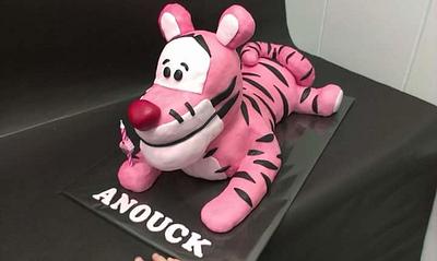 Pink Tijgertje by Whinny the Pooh   - Cake by Claudia Kapers Capri Cakes