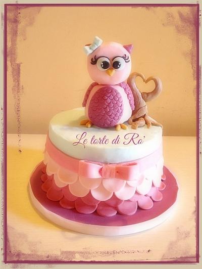PINKY OWL CAKE - Cake by LE TORTE DI RO'