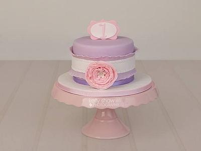 First Cake Smash - Cake by Alana Lily Chocolates & Cakes