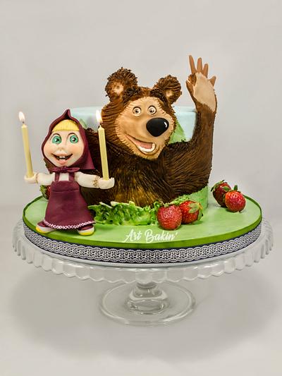 Masha and the Bear - Cake by Art Bakin’