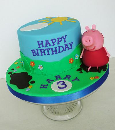 Peppa Pig Cake - Cake by Helen Ward