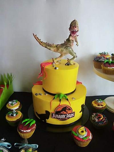 Dinosaur cake - Cake by Milica