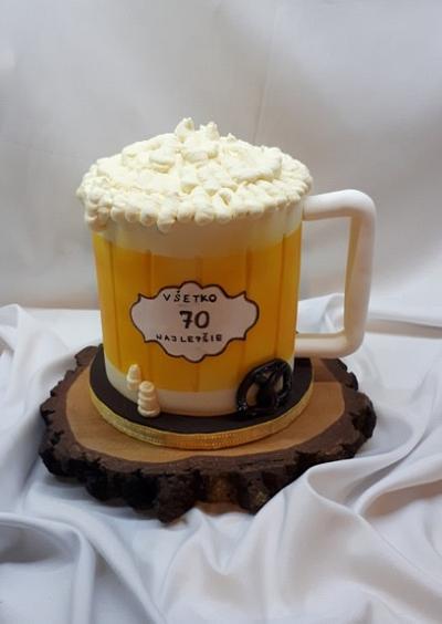  sweet beer cup - Cake by Kaliss