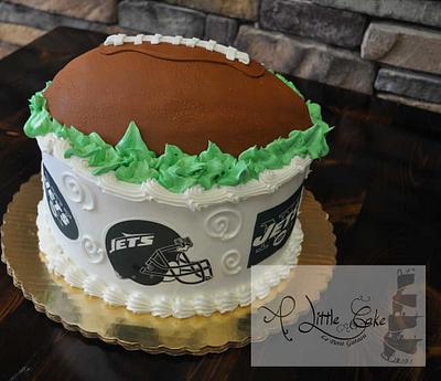 Rugby Ball Shaped Cake - Cake by Leo Sciancalepore