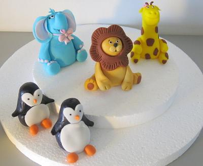 Animals cake toppers - Cake by Sugar&Spice by NA