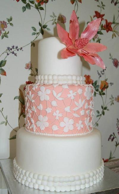 Lace Cake - Cake by Sibarum Cakes & Catering