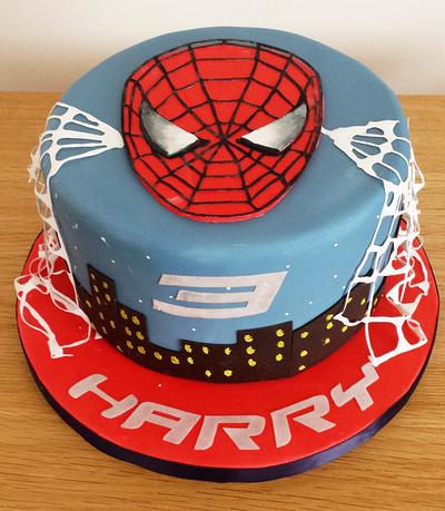 Spiderman cake - Cake by butterflybakehouse