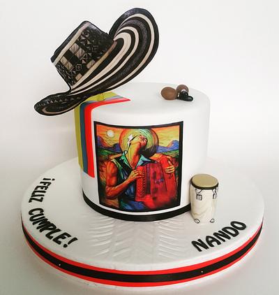 Tributo a Colombia - Cake by Nurisscupcakes