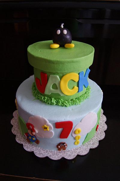 Super Mario Bros. cake - Cake by littlejo