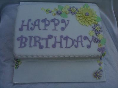 Birthday cake - Cake by The Buttercup Kitchen