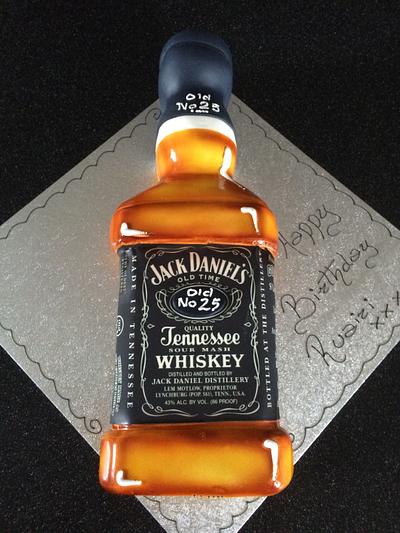 Jack Daniels cake - Cake by Paul of Happy Occasions Cakes.