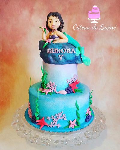 The Little Mermaid SIMONA  - Cake by Gâteau de Luciné