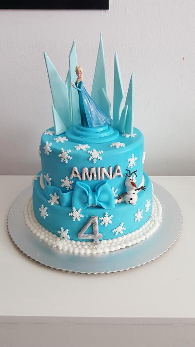 Elsa cake - Cake by DajanaHu