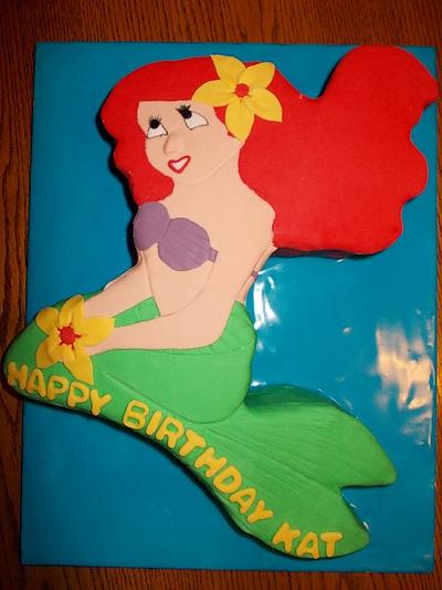 Ariel birthday cake - Cake by David Mason