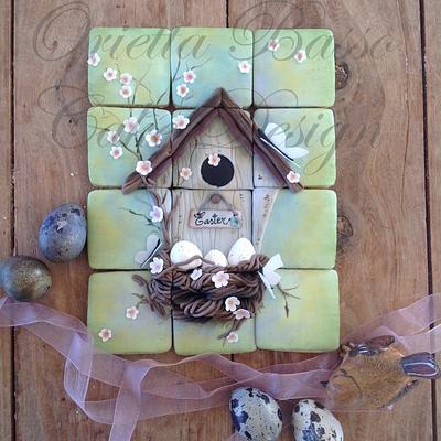 Birdhouse n.2 - Cake by Orietta Basso