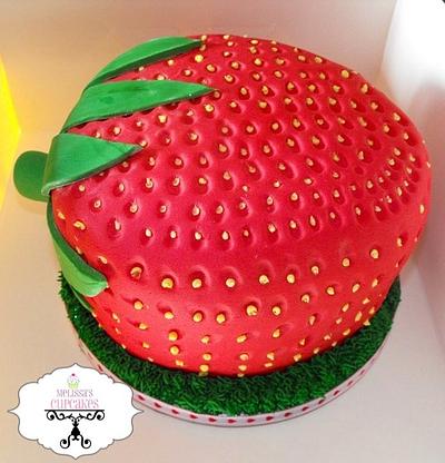Strawberry Cake - Cake by Melissa's Cupcakes