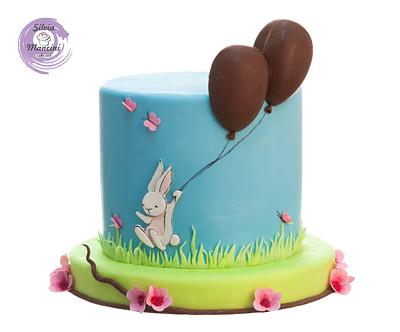 EASTER BUNNY CAKE - Cake by Silvia Mancini Cake Art