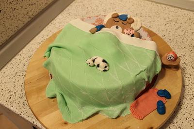 orso che dorme - Cake by bamboladizucchero