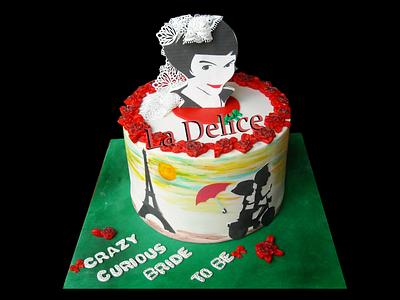 Amélie bride to be  - Cake by la delice 