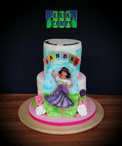 Esmeralda Disney Princess Cake - Cake by LiliaCakes