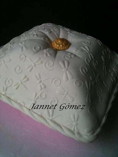 Pillow Cake, Jannet Gòmez Cake Desing - Cake by Jannet Gòmez