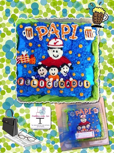 Happy birthday Daddy - Cake by Pastelesymás Isa