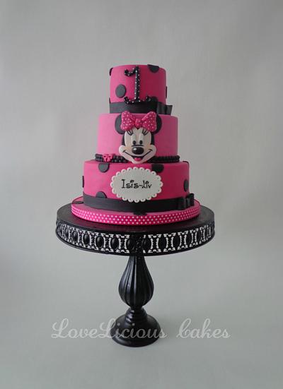 Minnie Mouse - Cake by loveliciouscakes