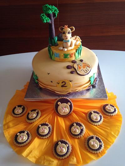 Simba Lion Cake - Cake by Barbara Herrera Garcia
