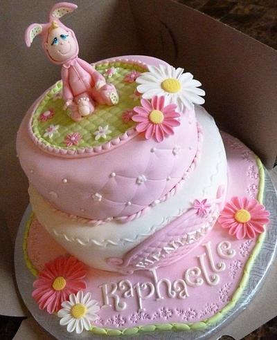 Raphaelle's christening - Cake by Marie-France