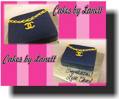 Chanel Purse Cake - Cake by Lanett