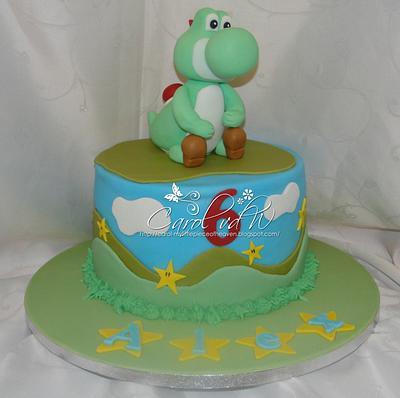 Yoshi Cake - Cake by Carol
