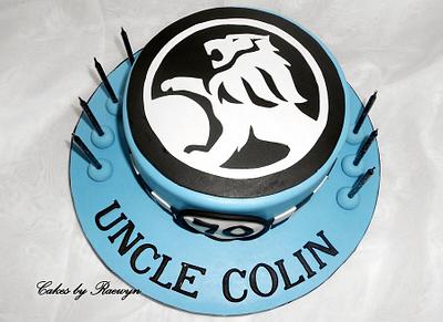 Holden Cake for a Very Special Uncle :) - Cake by Raewyn Read Cake Design